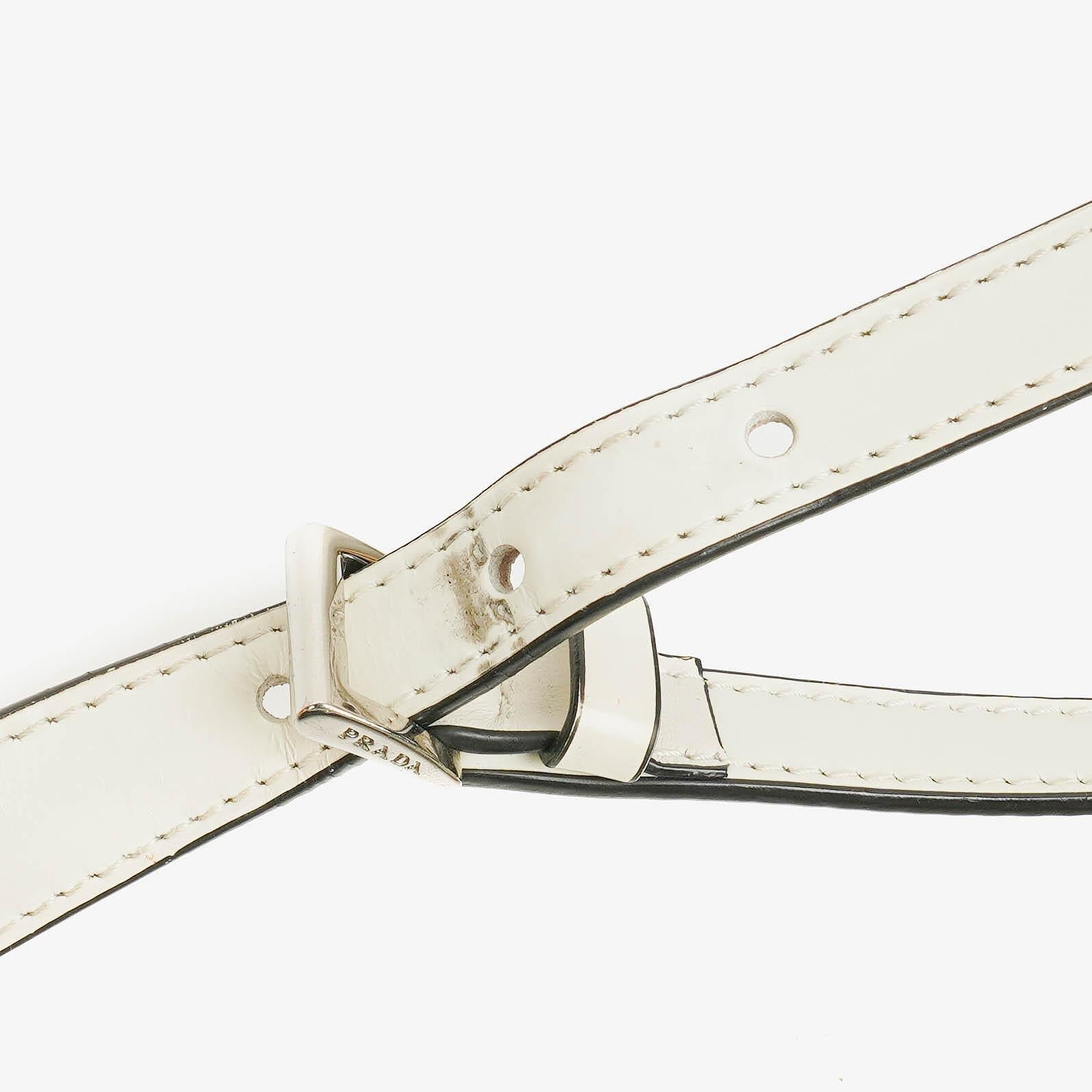 Prada Cleo Schultertasche aus Leder