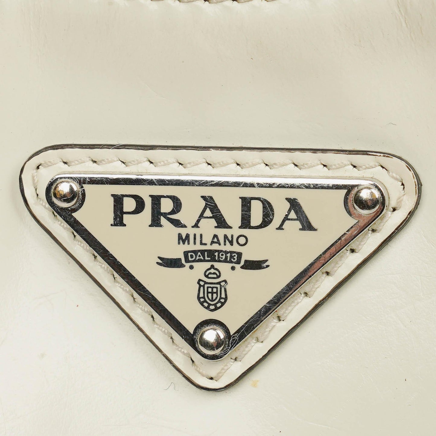 Prada Cleo Schultertasche aus Leder