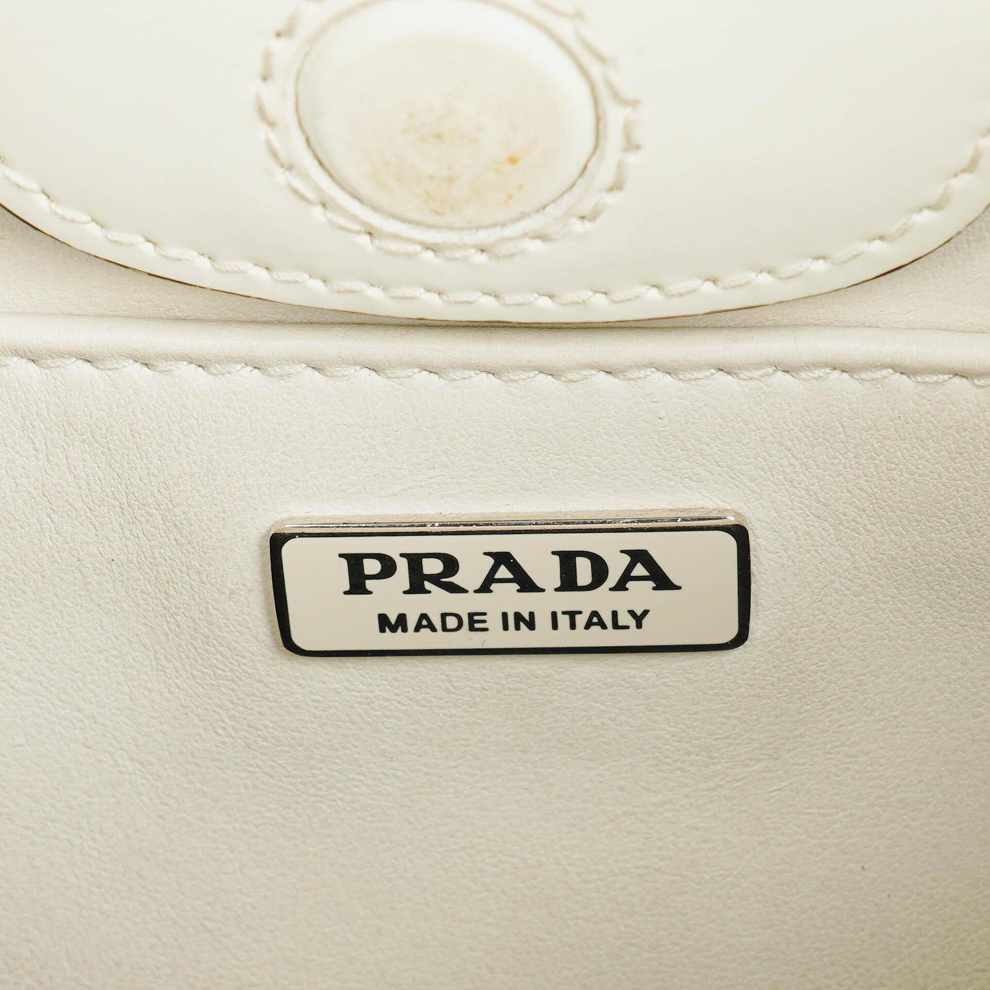 Prada Cleo Schultertasche aus Leder
