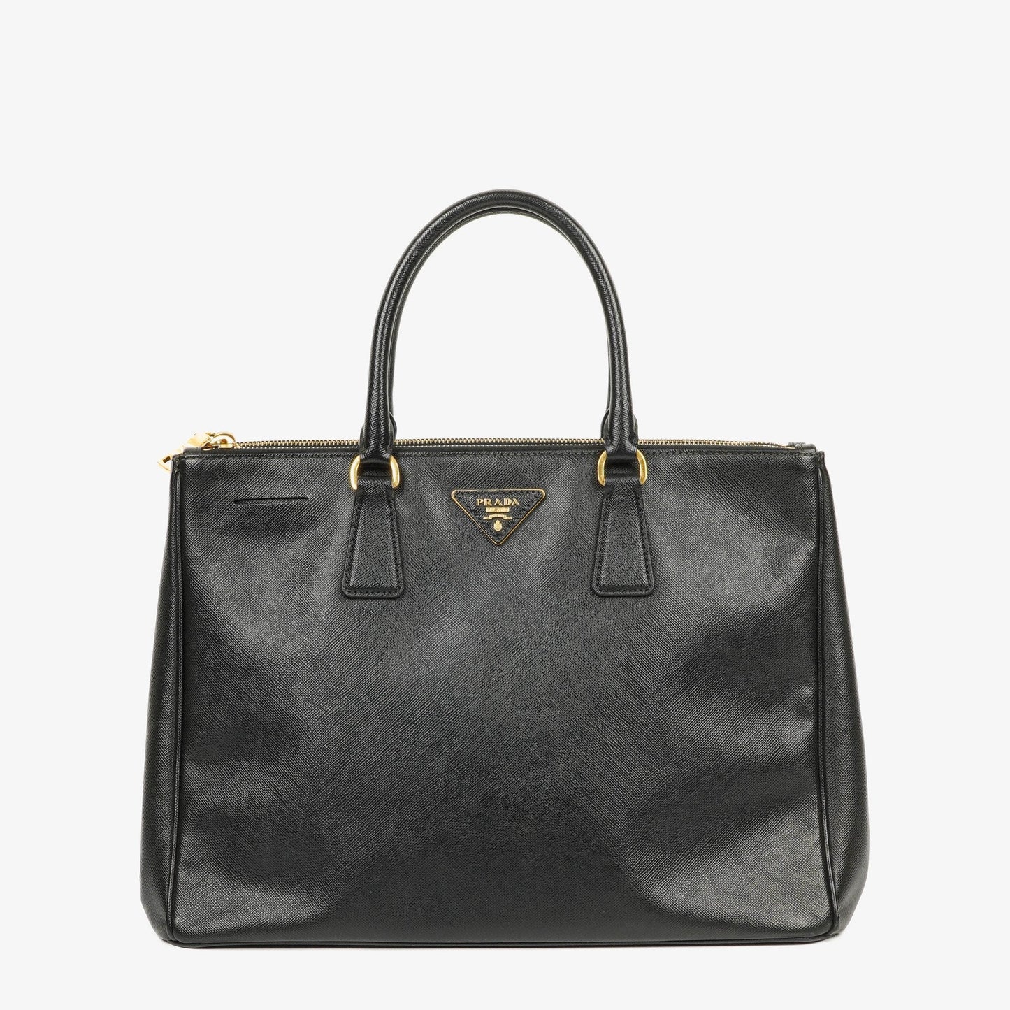 Prada Galleria Large Double-Zip Tote aus Saffiano Lux Leder