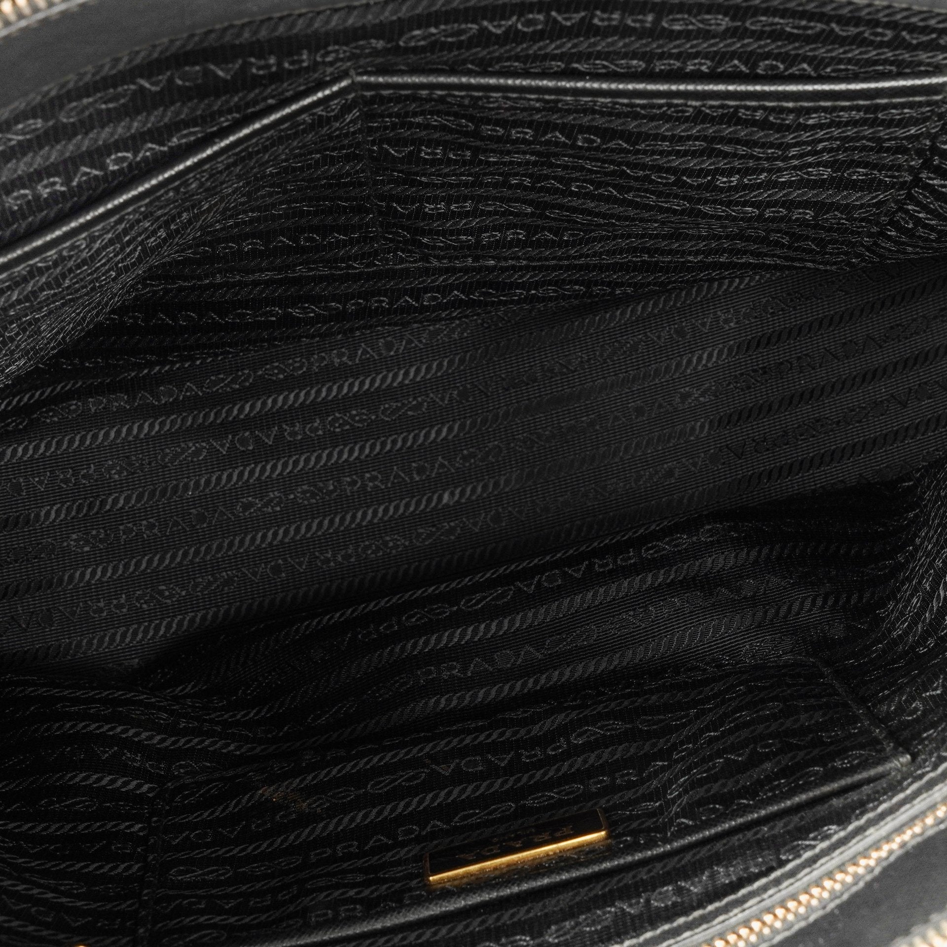 Prada Galleria Large Double-Zip Tote aus Saffiano Lux Leder