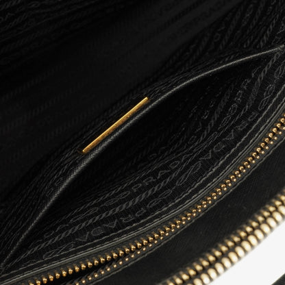 Prada Galleria Large Double-Zip Tote aus Saffiano Lux Leder