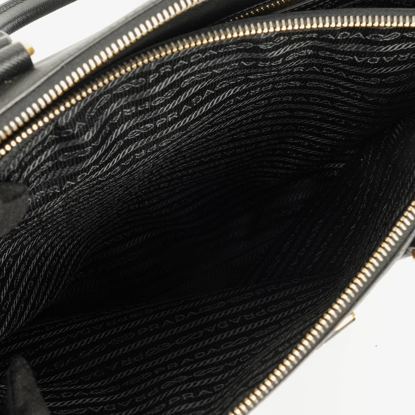 Prada Galleria Large Double-Zip Tote aus Saffiano Lux Leder