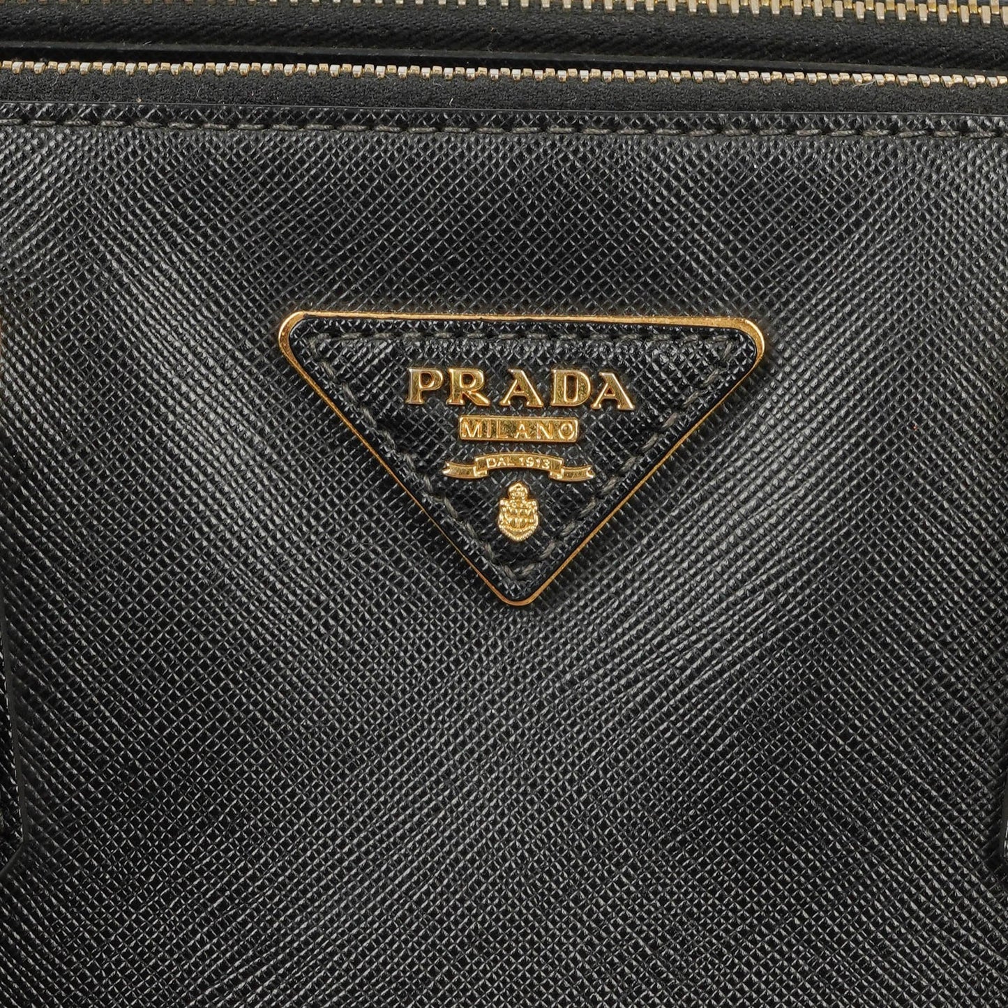 Prada Galleria Large Double-Zip Tote aus Saffiano Lux Leder