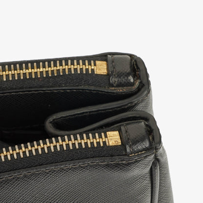 Prada Galleria Large Double-Zip Tote aus Saffiano Lux Leder