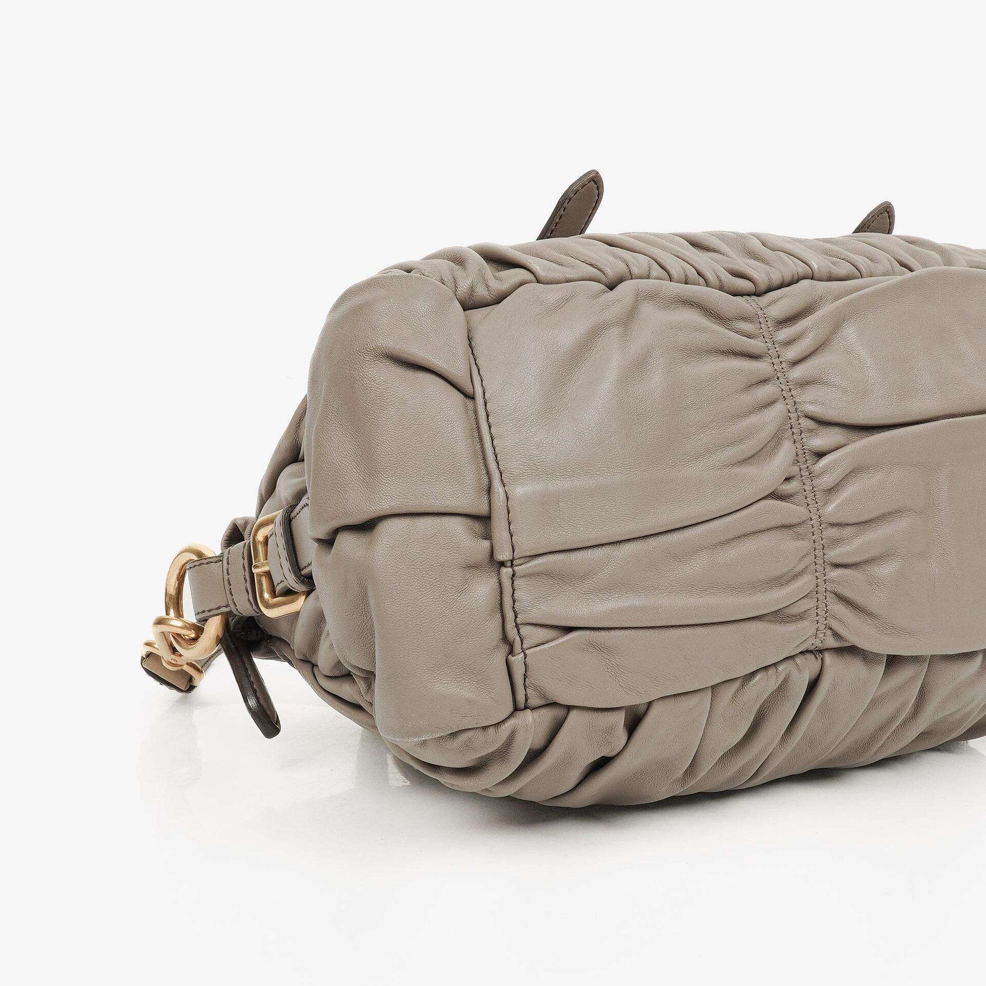 Prada Juta Nappa Gaufre Leder Satchel Tasche