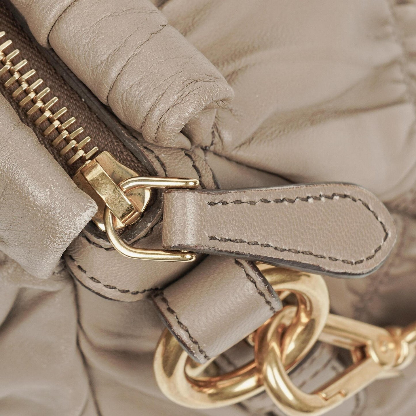 Prada Juta Nappa Gaufre Leder Satchel Tasche
