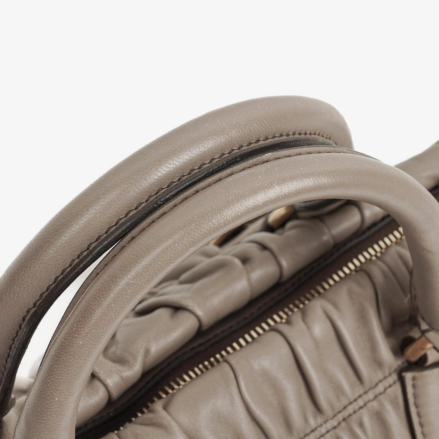 Prada Juta Nappa Gaufre Leder Satchel Tasche