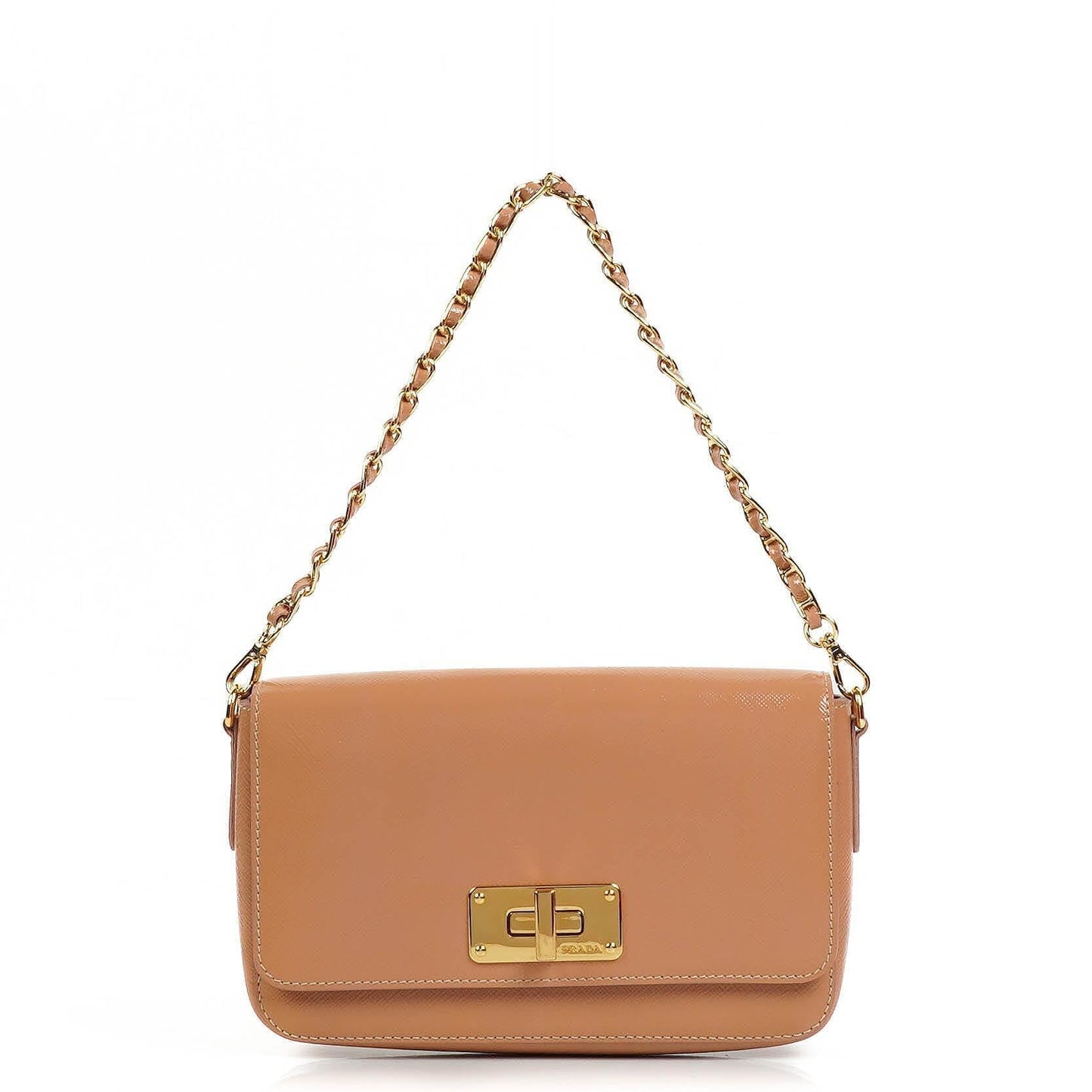 Prada Handtasche aus Orchidea Saffiano Vernic Leder