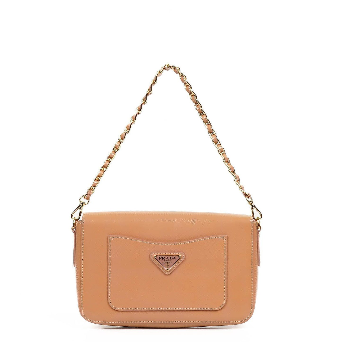 Prada Handtasche aus Orchidea Saffiano Vernic Leder