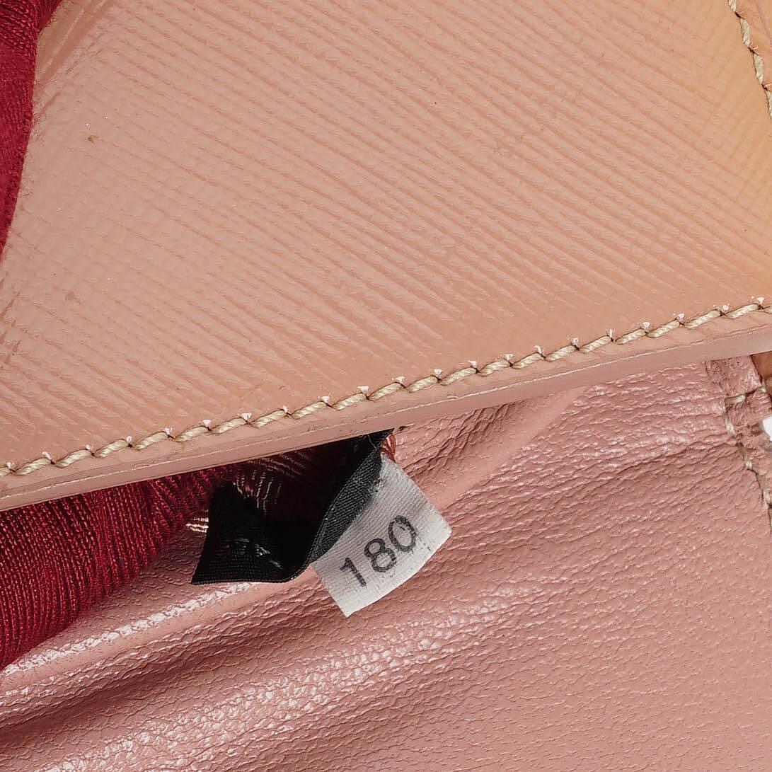 Prada Handtasche aus Orchidea Saffiano Vernic Leder