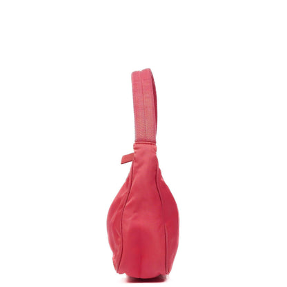 Prada Tessuto Nylon Sport Mini Schulter-Hobo-Tasche in Pink