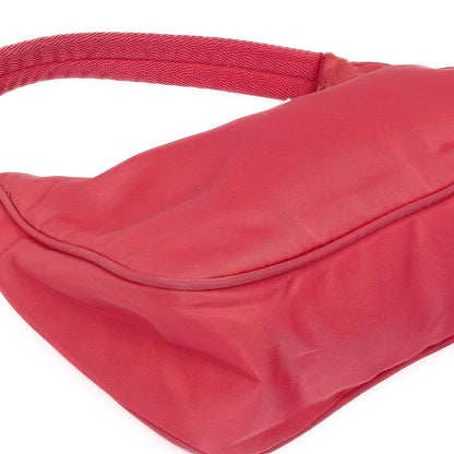 Prada Tessuto Nylon Sport Mini Schulter-Hobo-Tasche in Pink