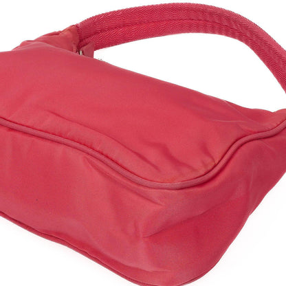 Prada Tessuto Nylon Sport Mini Schulter-Hobo-Tasche in Pink