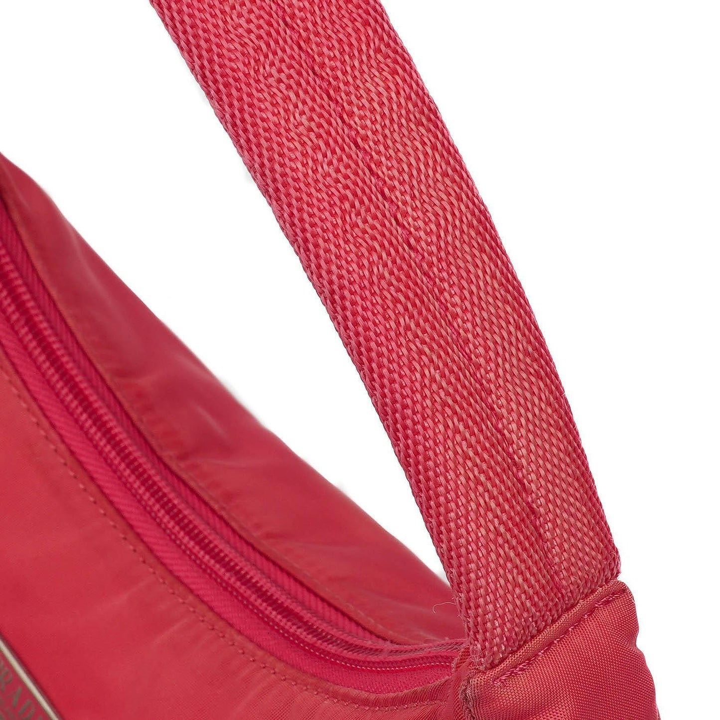Prada Tessuto Nylon Sport Mini Schulter-Hobo-Tasche in Pink