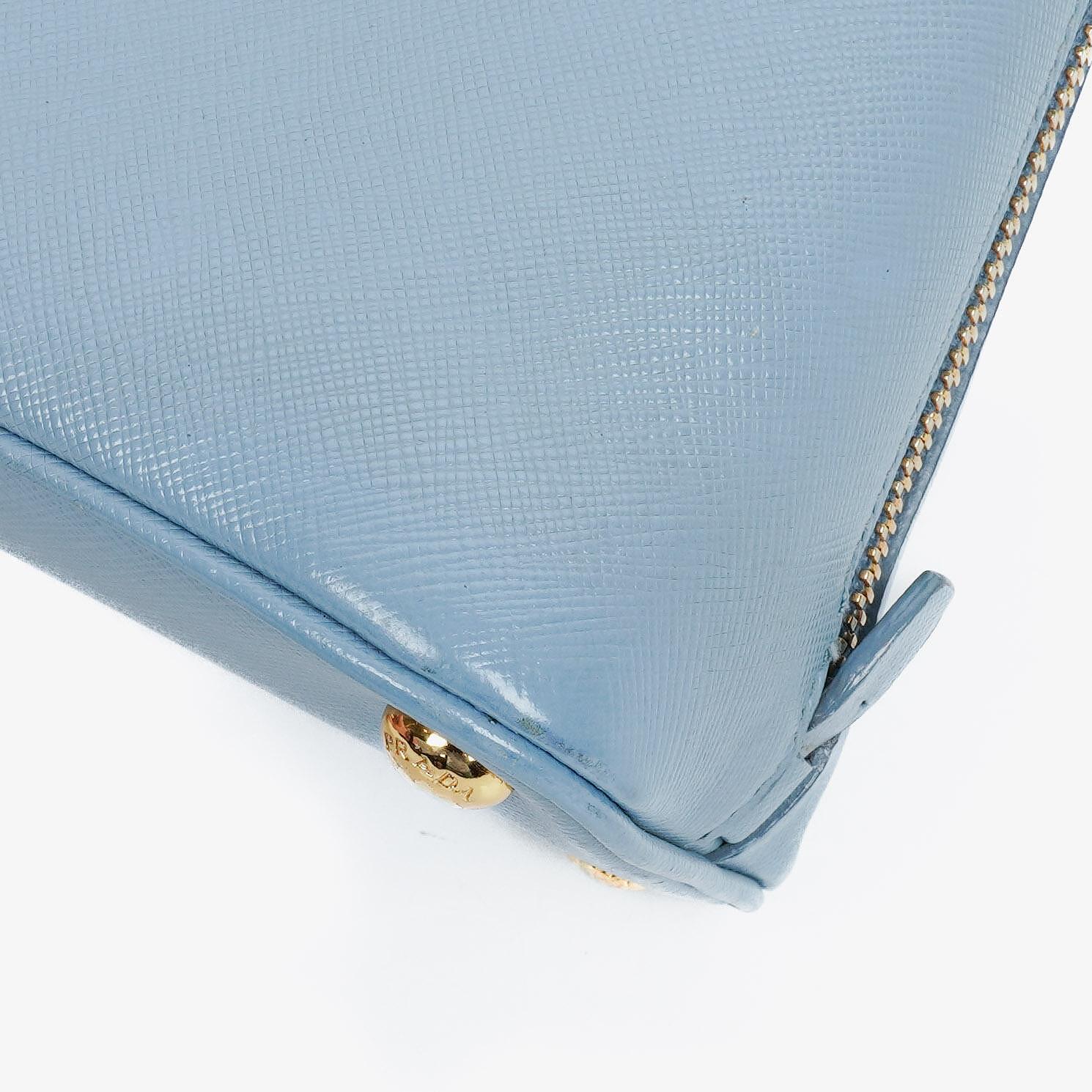 Prada Saffiano Lux Astrale Kleine Promenade Tote Tasche