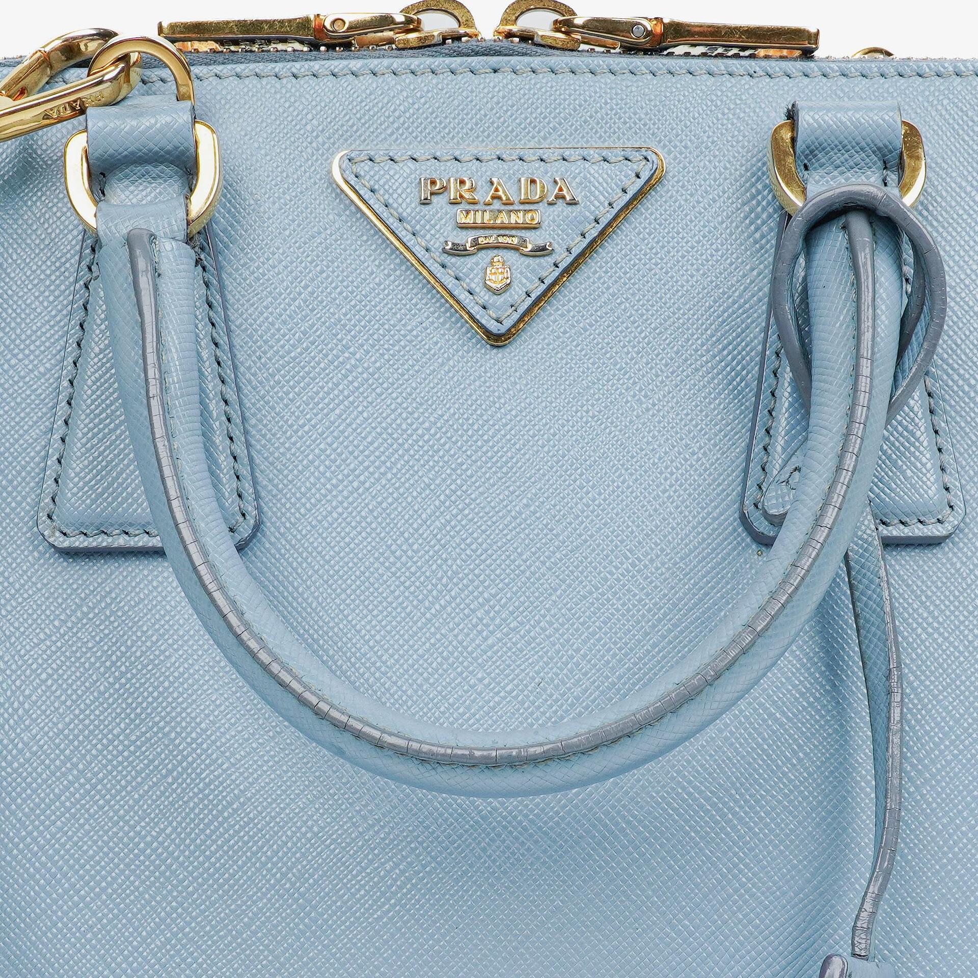 Prada Saffiano Lux Astrale Kleine Promenade Tote Tasche
