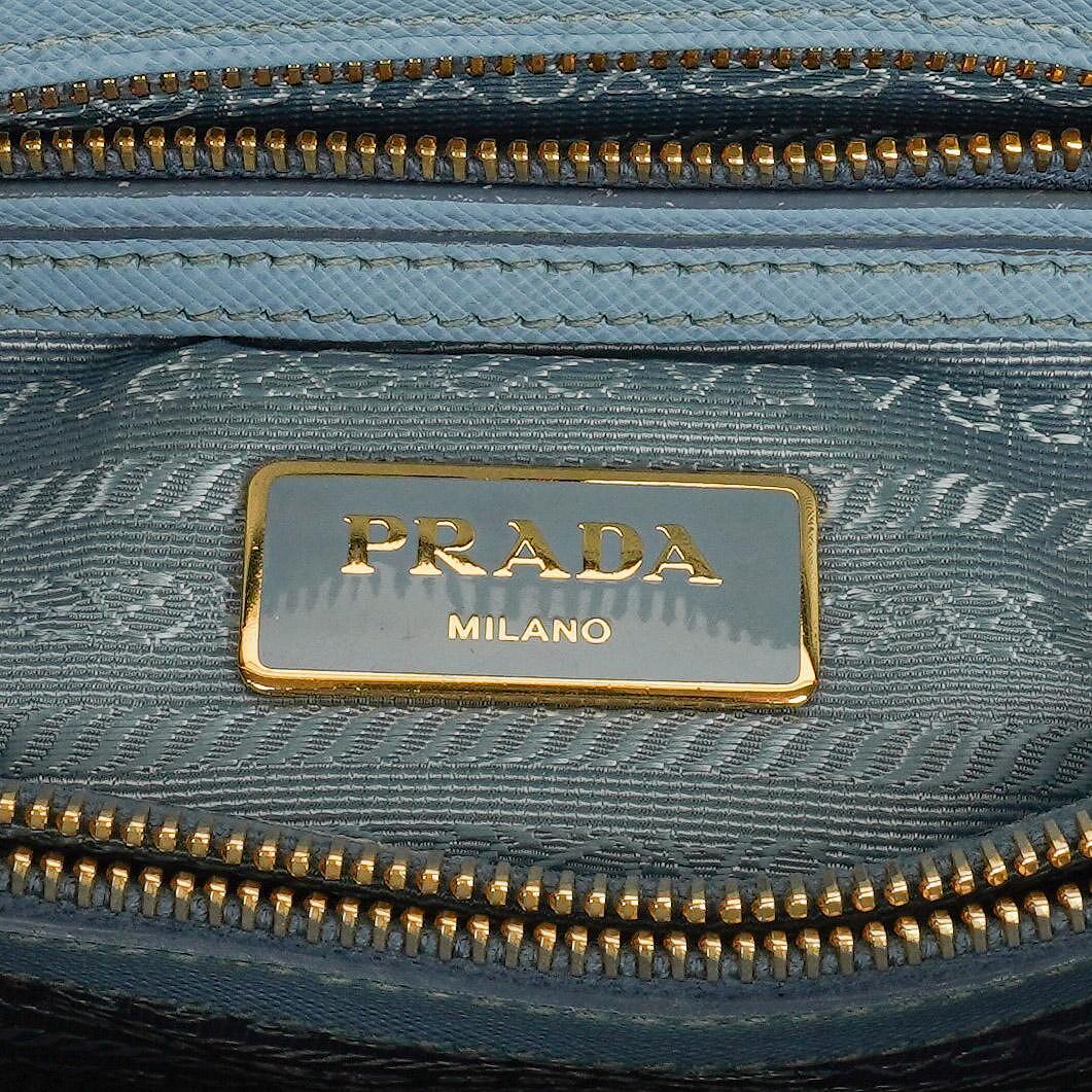 Prada Saffiano Lux Astrale Kleine Promenade Tote Tasche