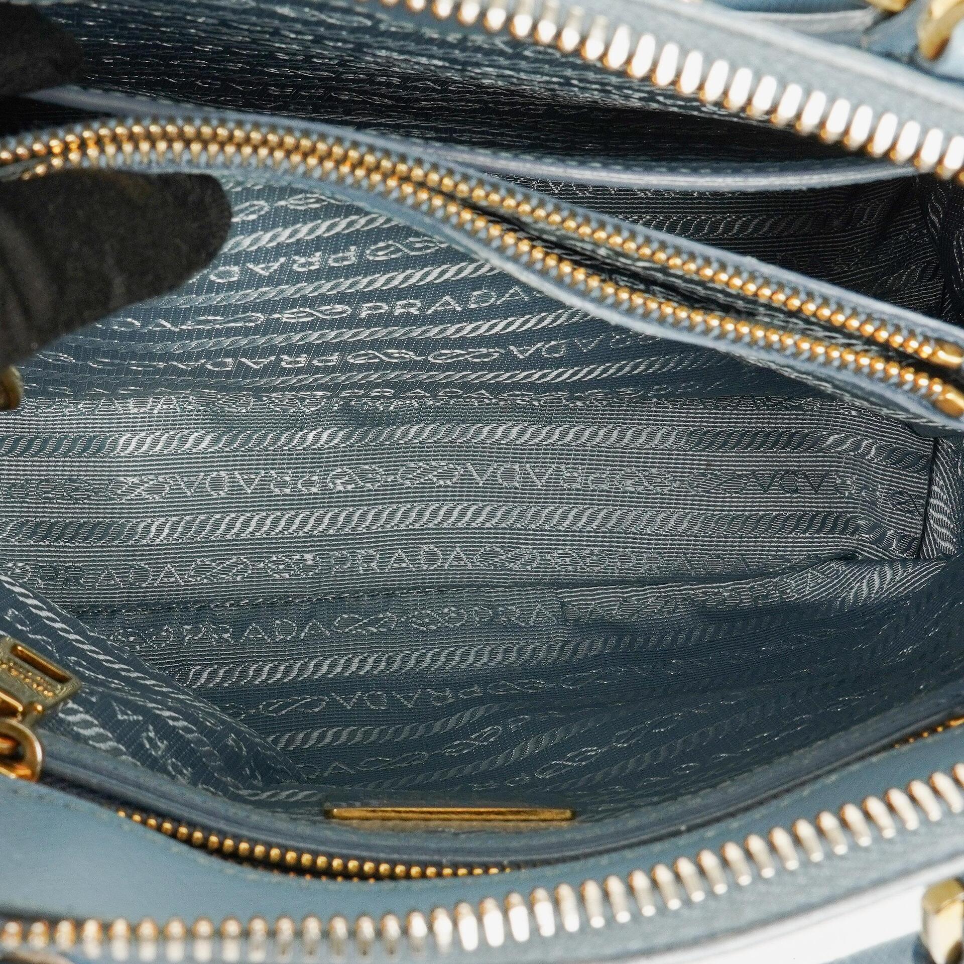Prada Saffiano Lux Astrale Kleine Promenade Tote Tasche