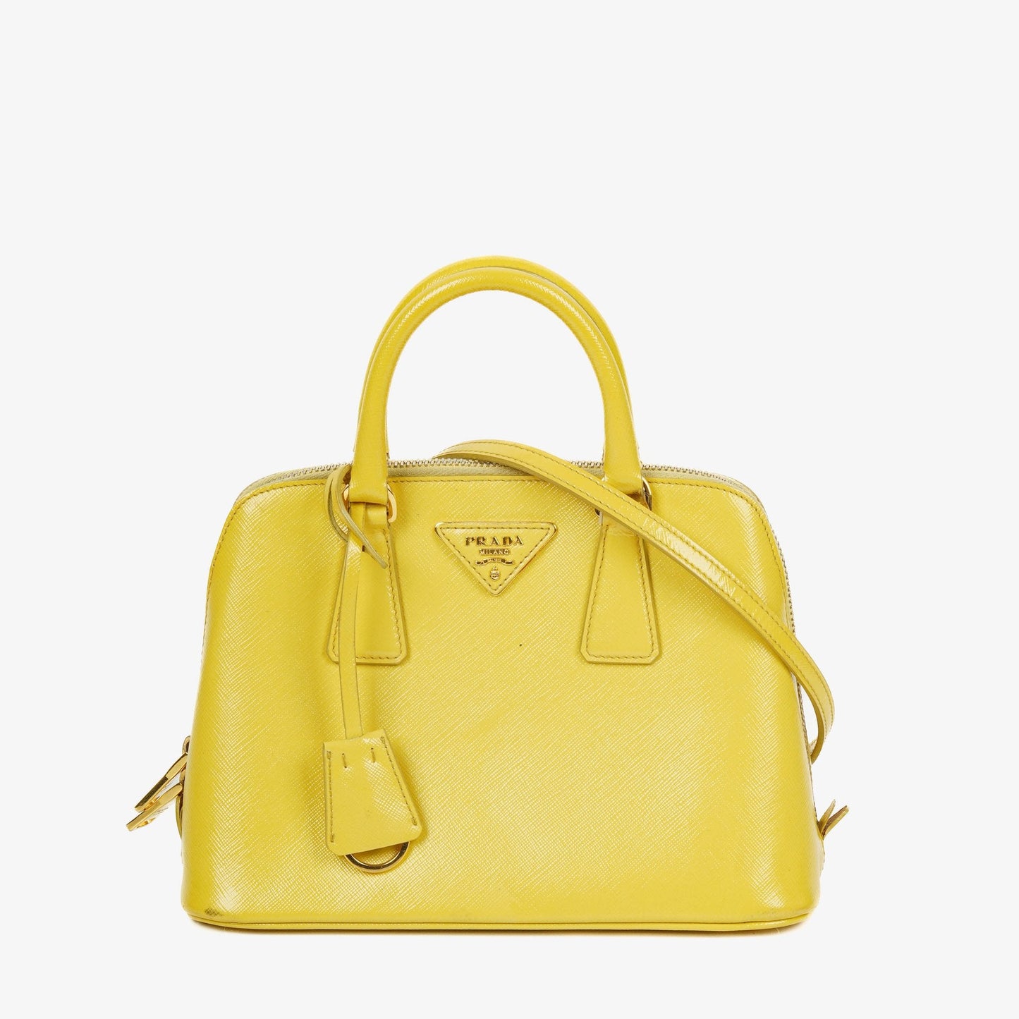Prada Saffiano Vernic Ananas Handtasche