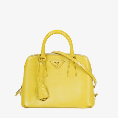 Prada Saffiano Vernic Ananas Handtasche