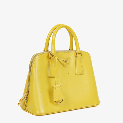 Prada Saffiano Vernic Ananas Handtasche