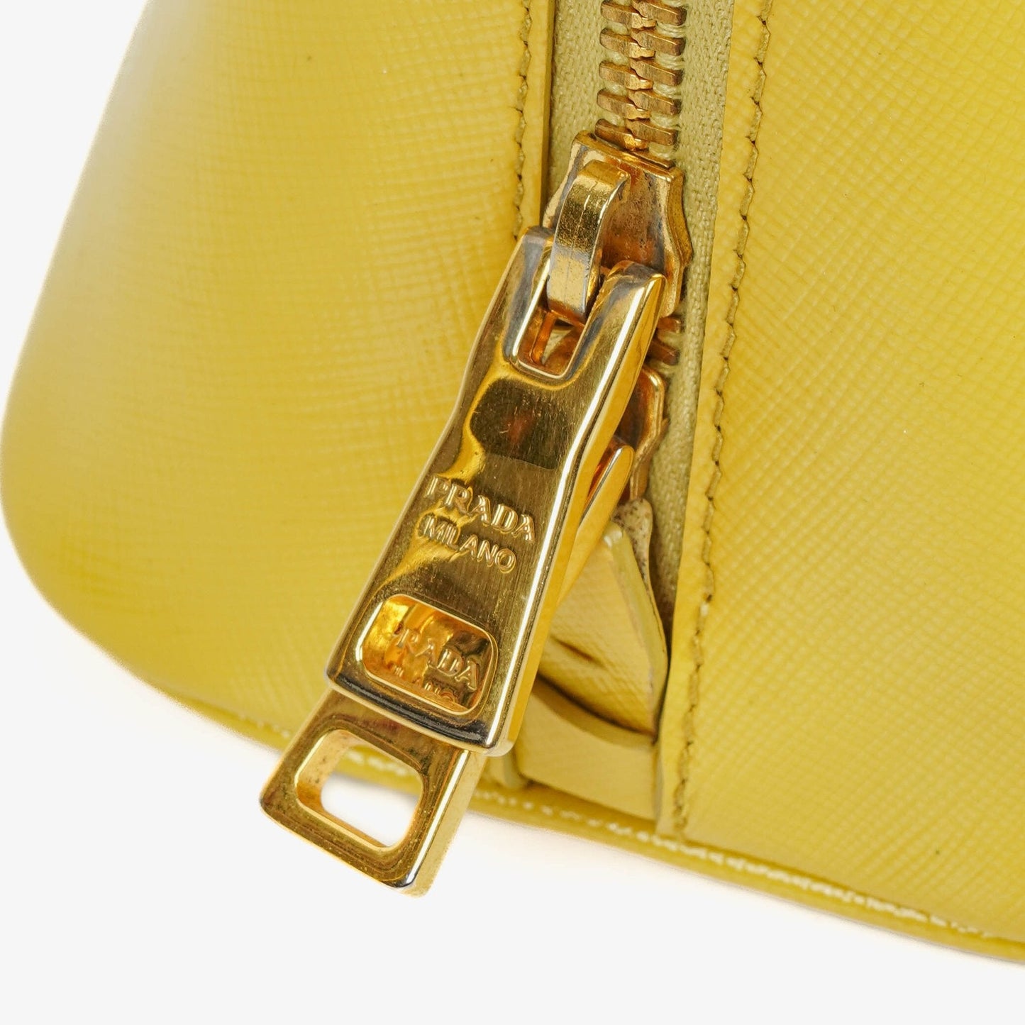Prada Saffiano Vernic Ananas Handtasche