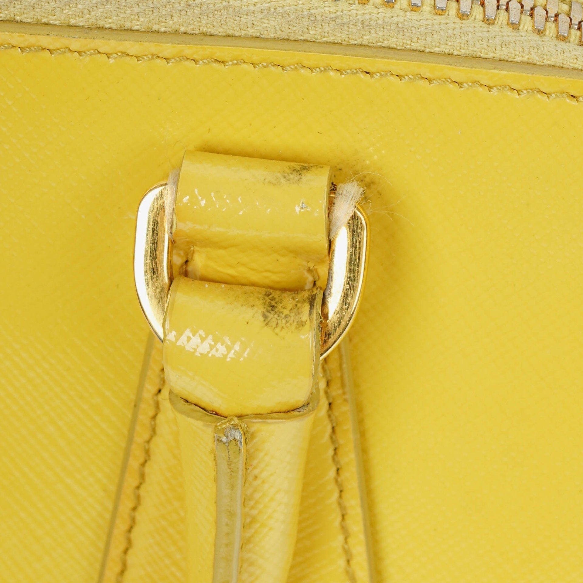 Prada Saffiano Vernic Ananas Handtasche