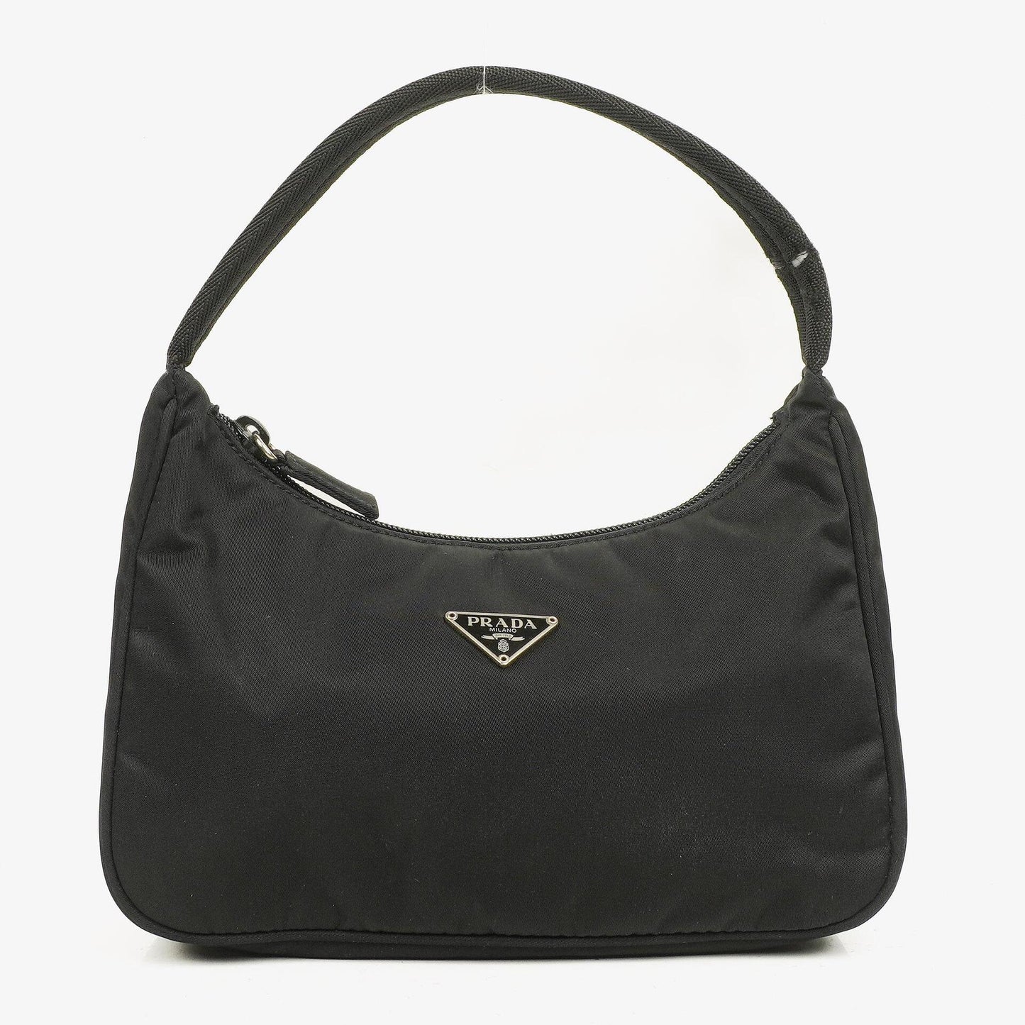 Prada Tessuto Hobo-Tasche aus schwarzem Nylon