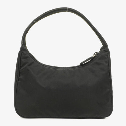 Prada Tessuto Hobo-Tasche aus schwarzem Nylon