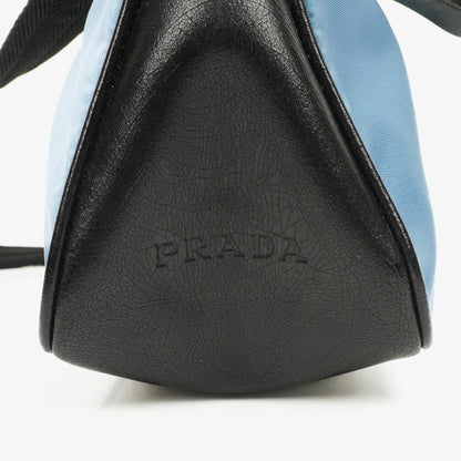 Prada Tessuto Easy Tasche in Azzurro