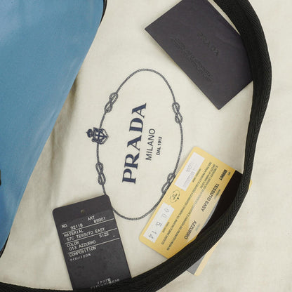 Prada Tessuto Easy Tasche in Azzurro