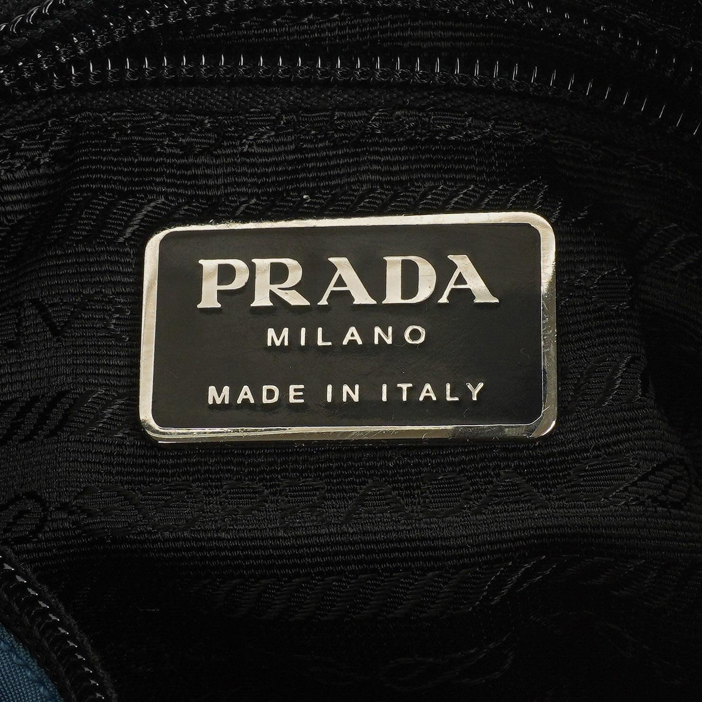 Prada Tessuto Easy Tasche in Azzurro