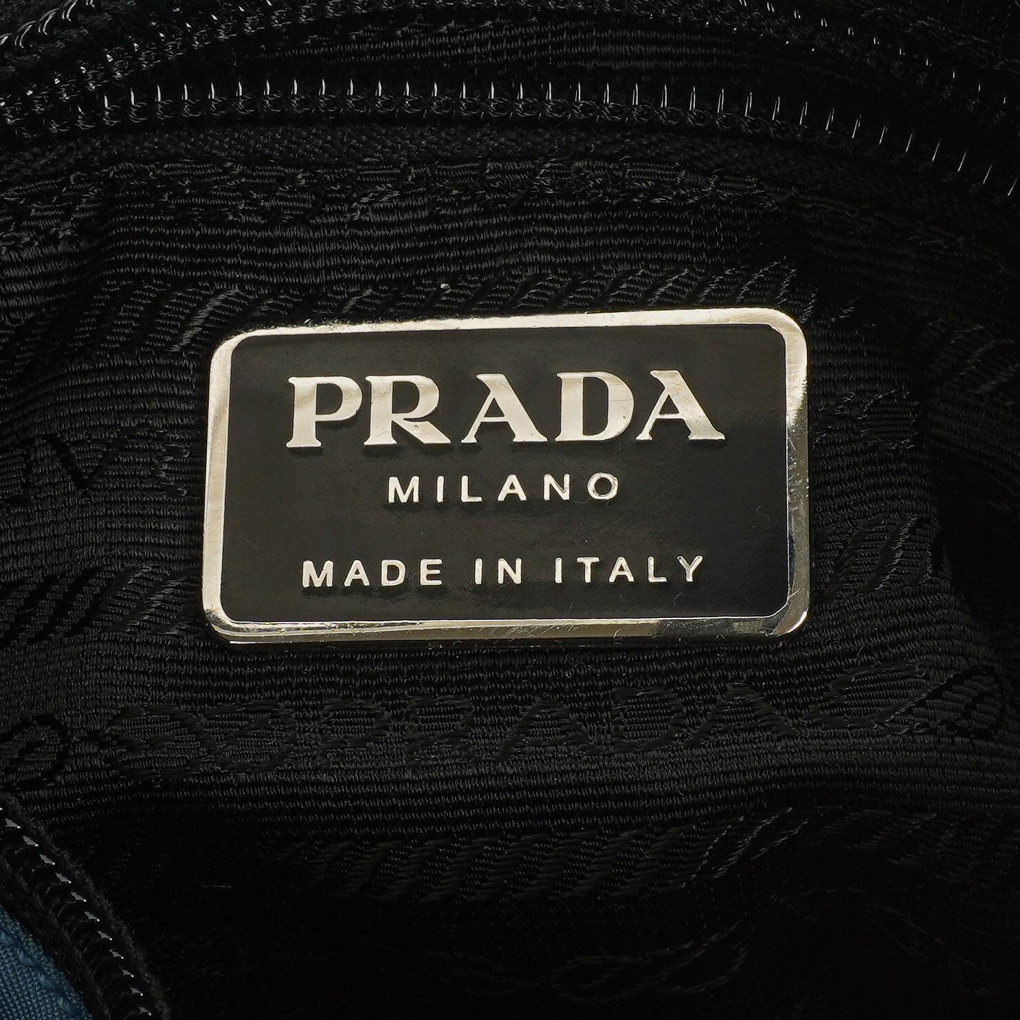 Prada Tessuto Easy Tasche in Azzurro