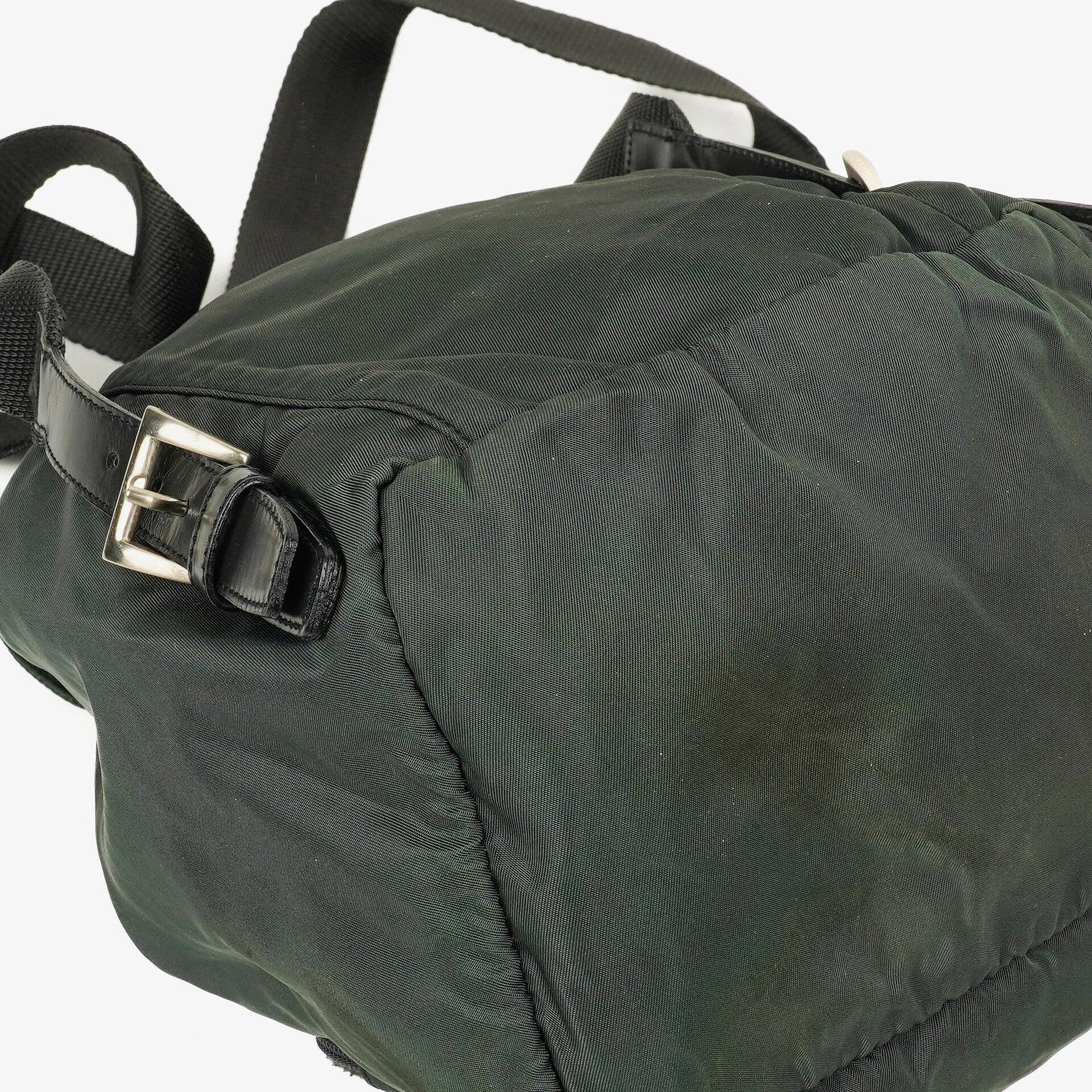 Prada Tessuto Nylon Rucksack mit Kordelzug