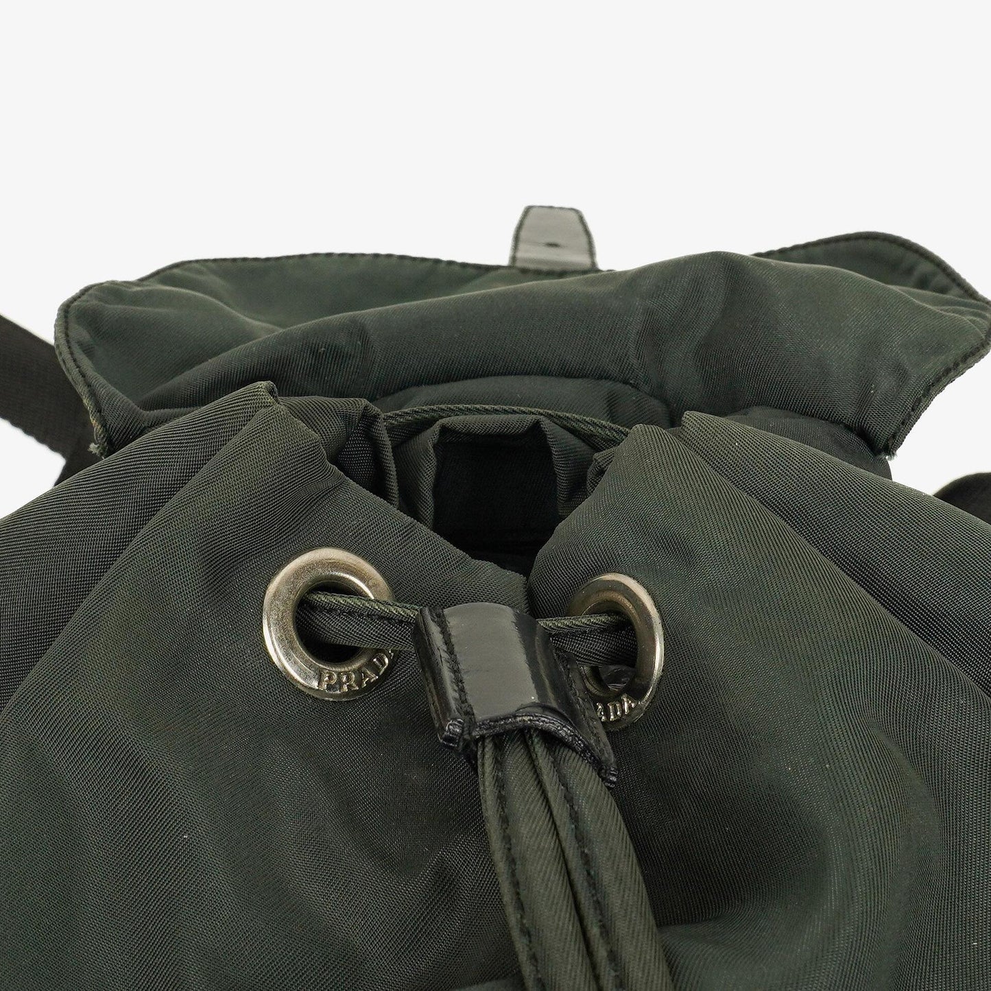 Prada Tessuto Nylon Rucksack mit Kordelzug