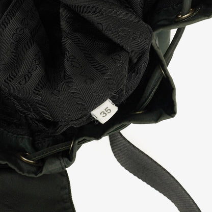 Prada Tessuto Nylon Rucksack mit Kordelzug