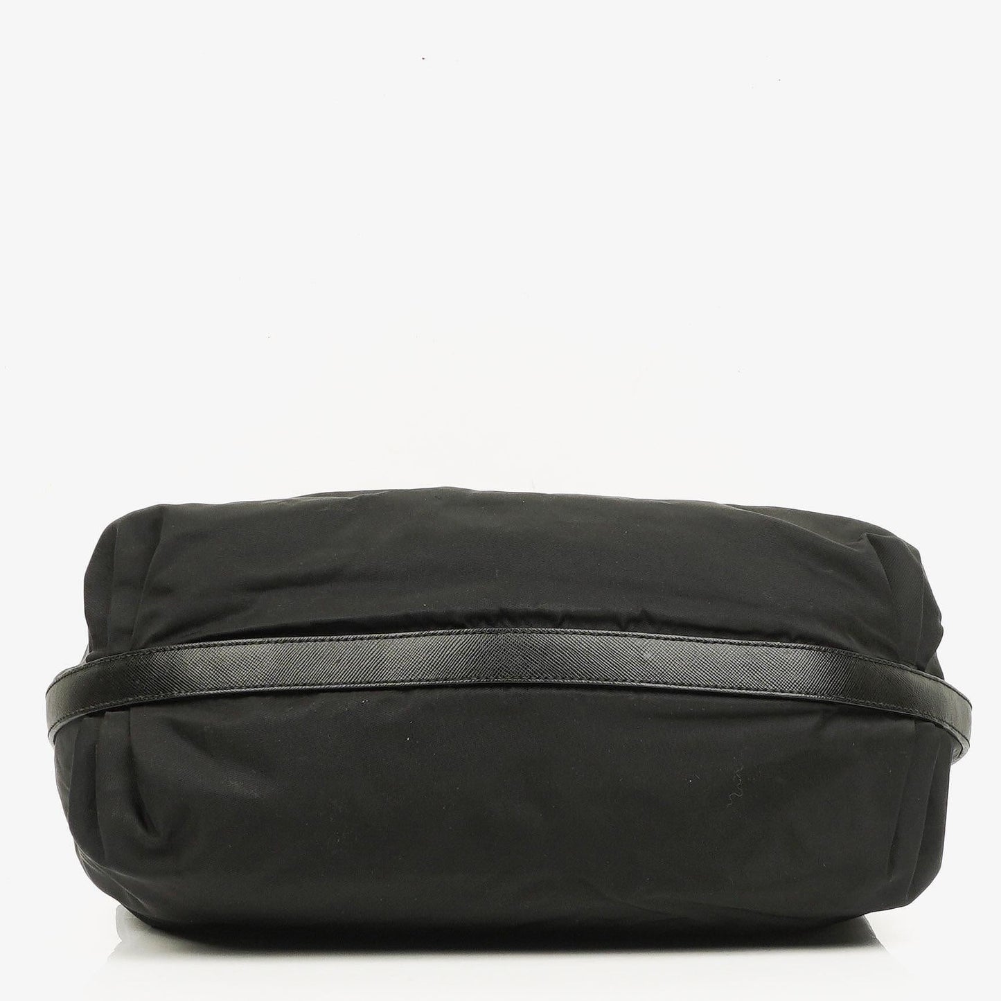 Prada Sacca Schultertasche aus schwarzem Tessuto Nylon Nero