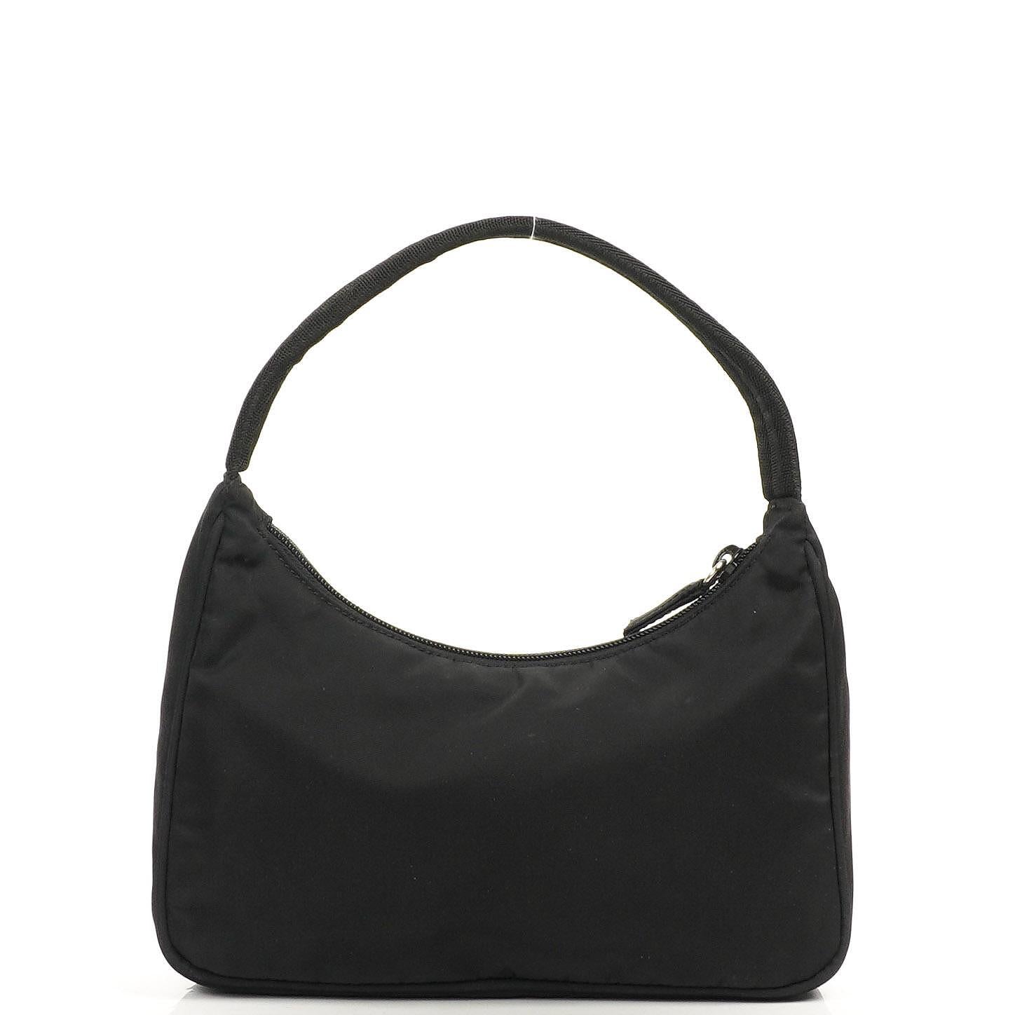 Prada Tessuto Nylon Sport Mini Bag Schwarz
