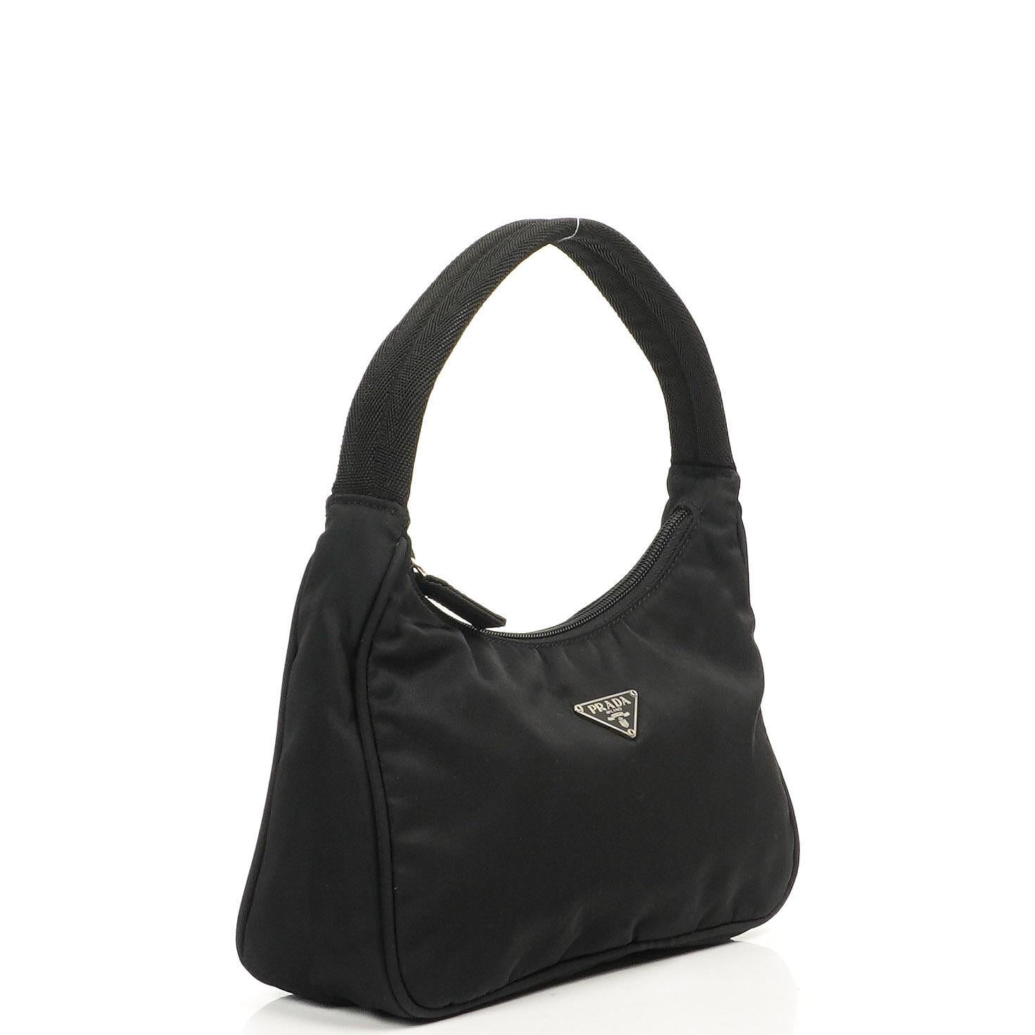 Prada Tessuto Nylon Sport Mini Bag Schwarz