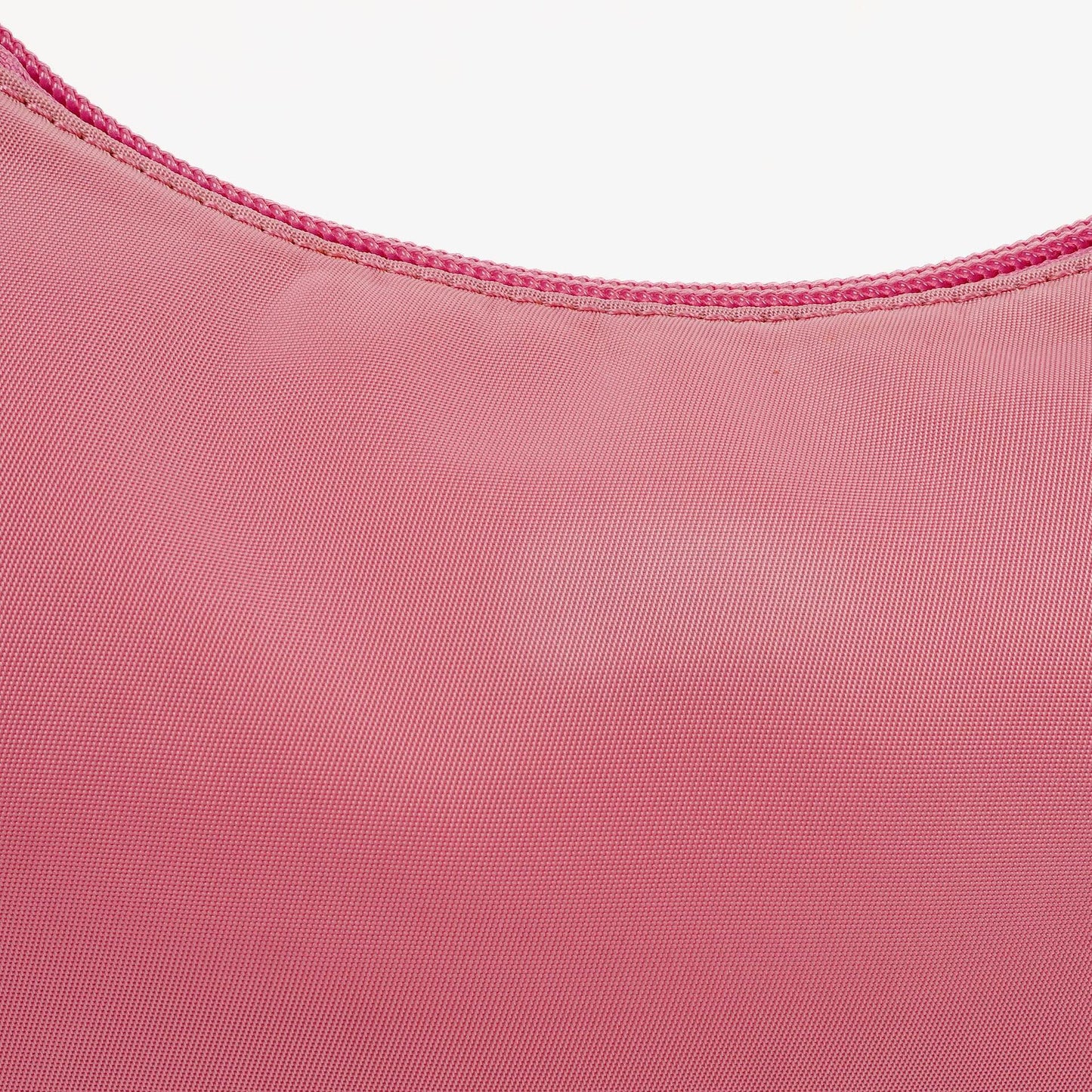 Prada Tessuto Mini Hobo-Tasche aus pinkem Nylon