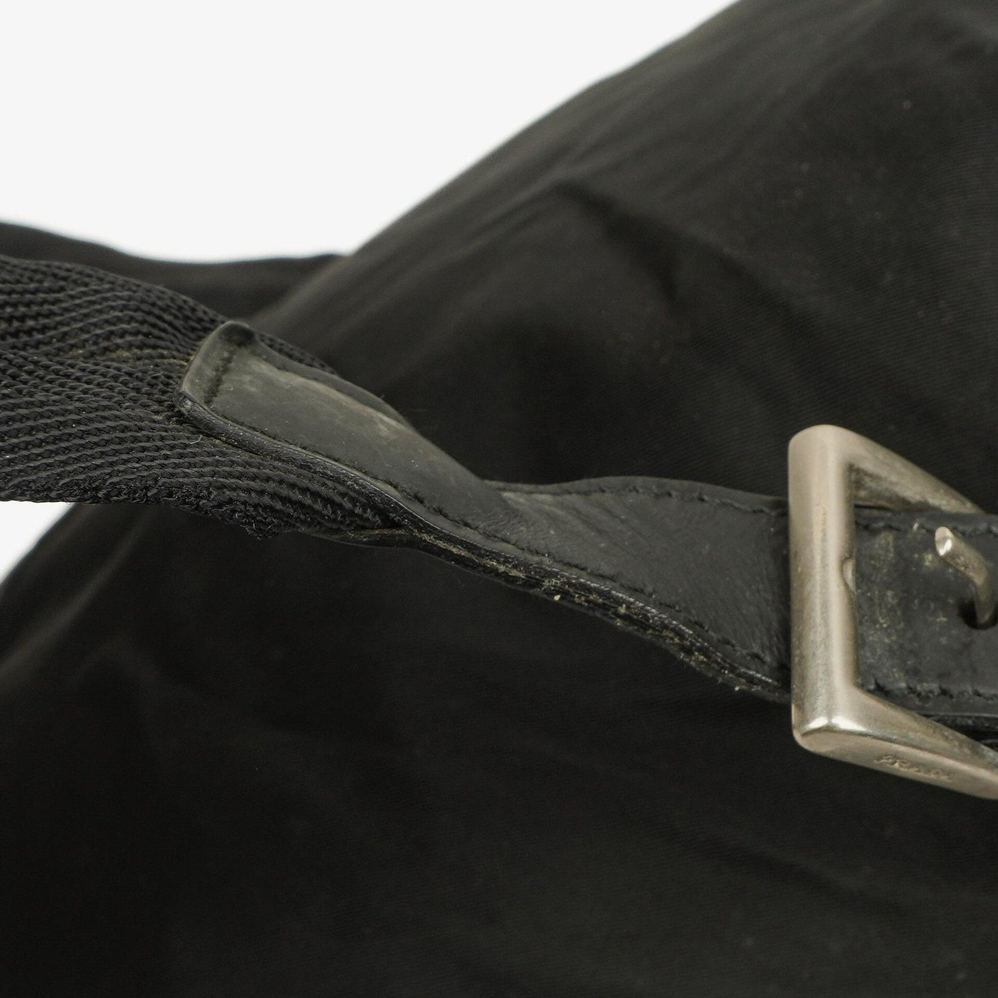 Prada Tessuto Vela Nero großer Rucksack aus schwarzem Nylon mit zwei Taschen
