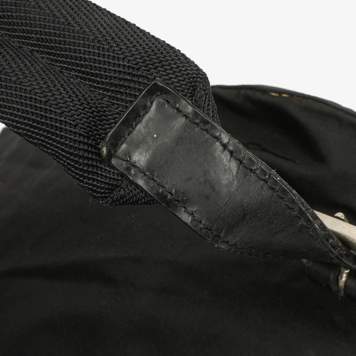 Prada Tessuto Vela Nero großer Rucksack aus schwarzem Nylon mit zwei Taschen