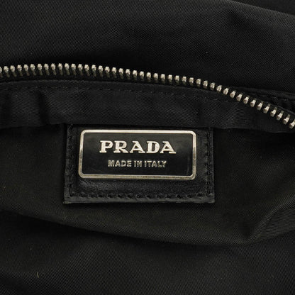 Prada Vela Sport Schwarze Nylon Umhängetasche