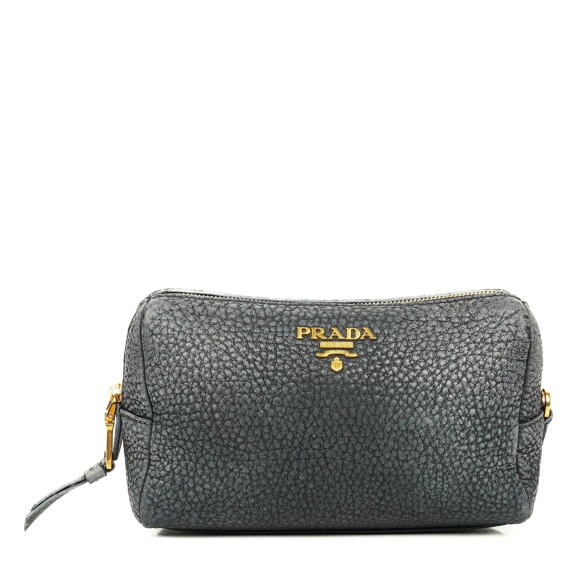 Prada Vitello Daino Kosmetiktasche
