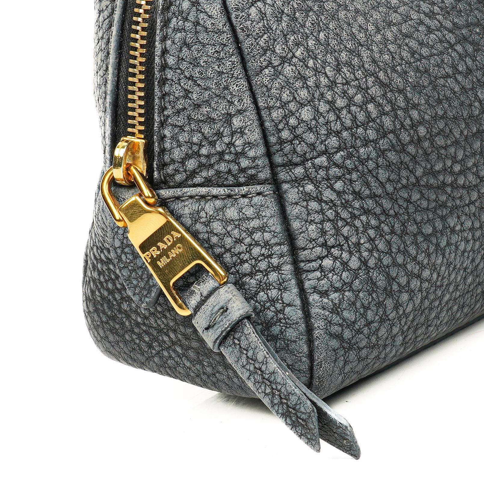 Prada Vitello Daino Kosmetiktasche
