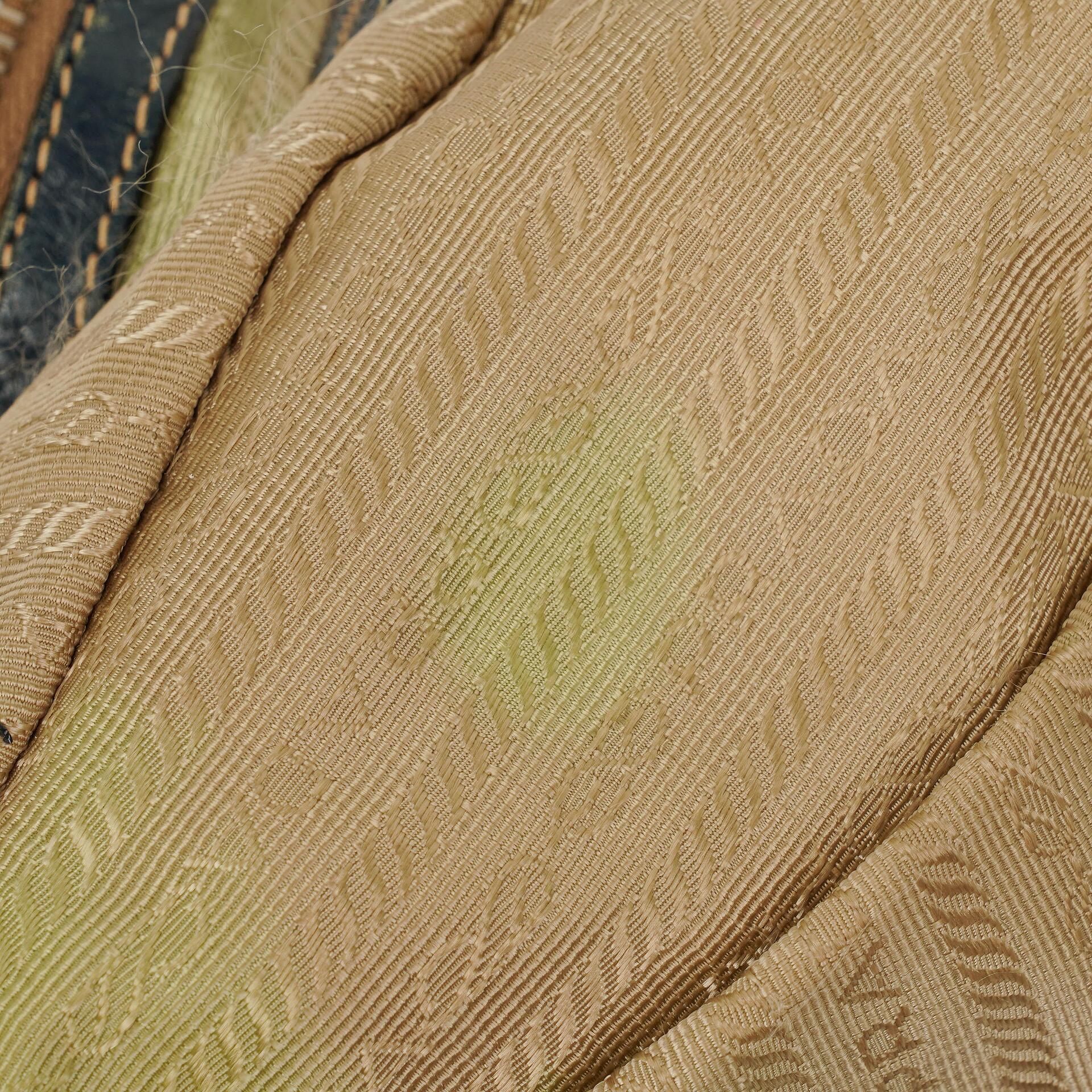 Prada Vitello Daino Schultertasche aus dunkelblauem Leder