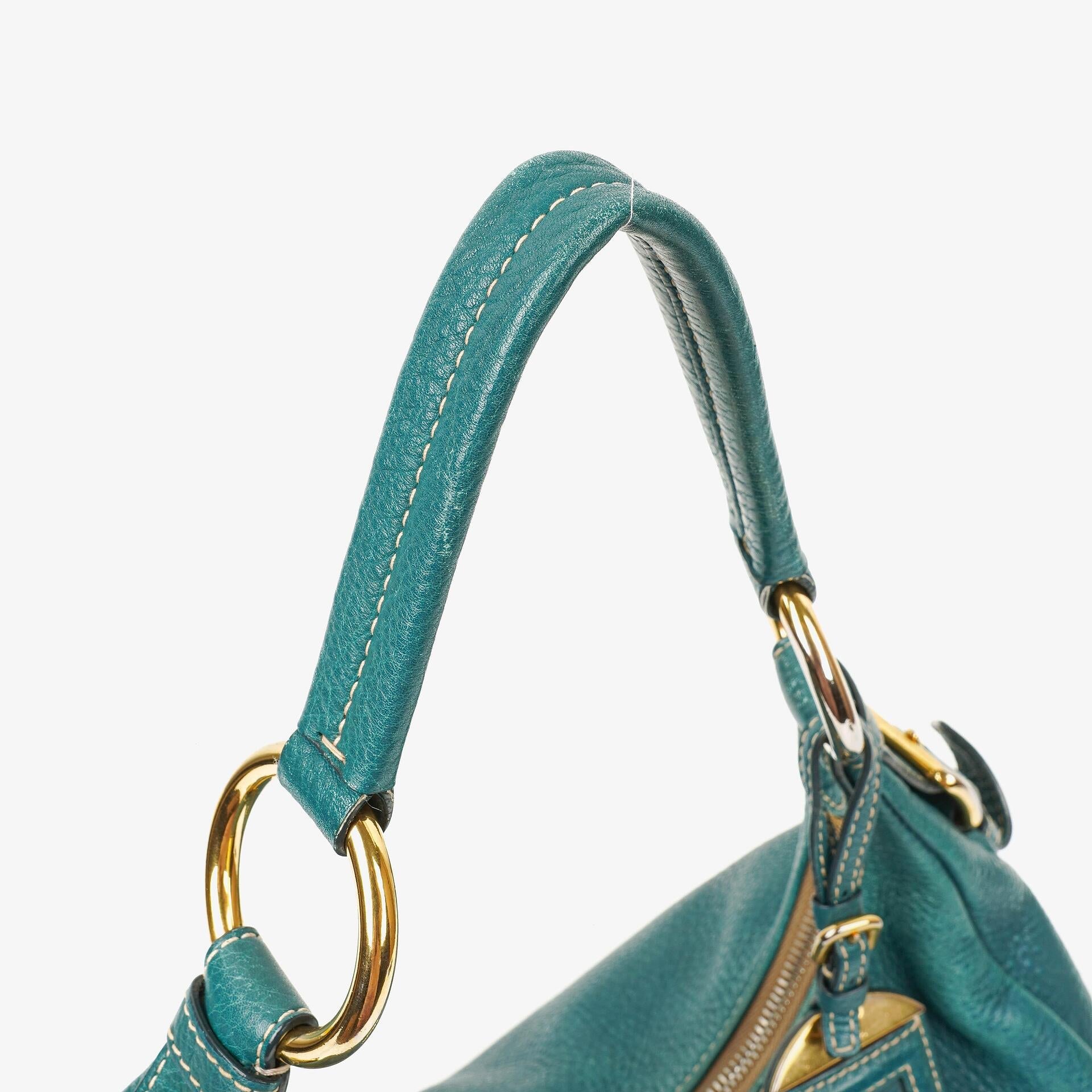 Prada Hobo Tasche aus Vitello Daino Leder