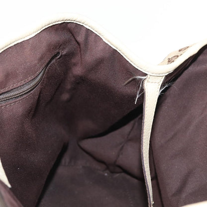 Gucci GUCCI GG Canvas Web Sherry Line Pretty Tote Bag Beige Gold 163805 Authentic ka637