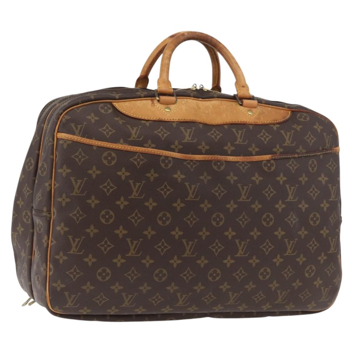 Louis Vuitton LOUIS VUITTON Monogram Alize 24H Boston Bag M41399 LV Authentic 142638